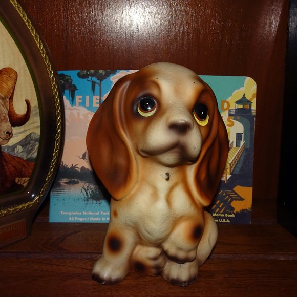 Vintage Ceramic Brinn's Beagle Dog Figurine mcm kitsch collectable 1960's - Picture 10 of 15